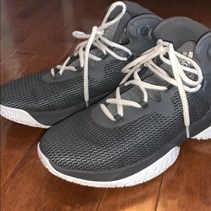 grey adidas sneakers